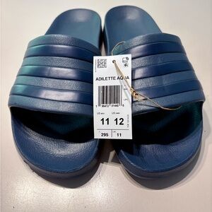 Adidas Navy Slide Sandals